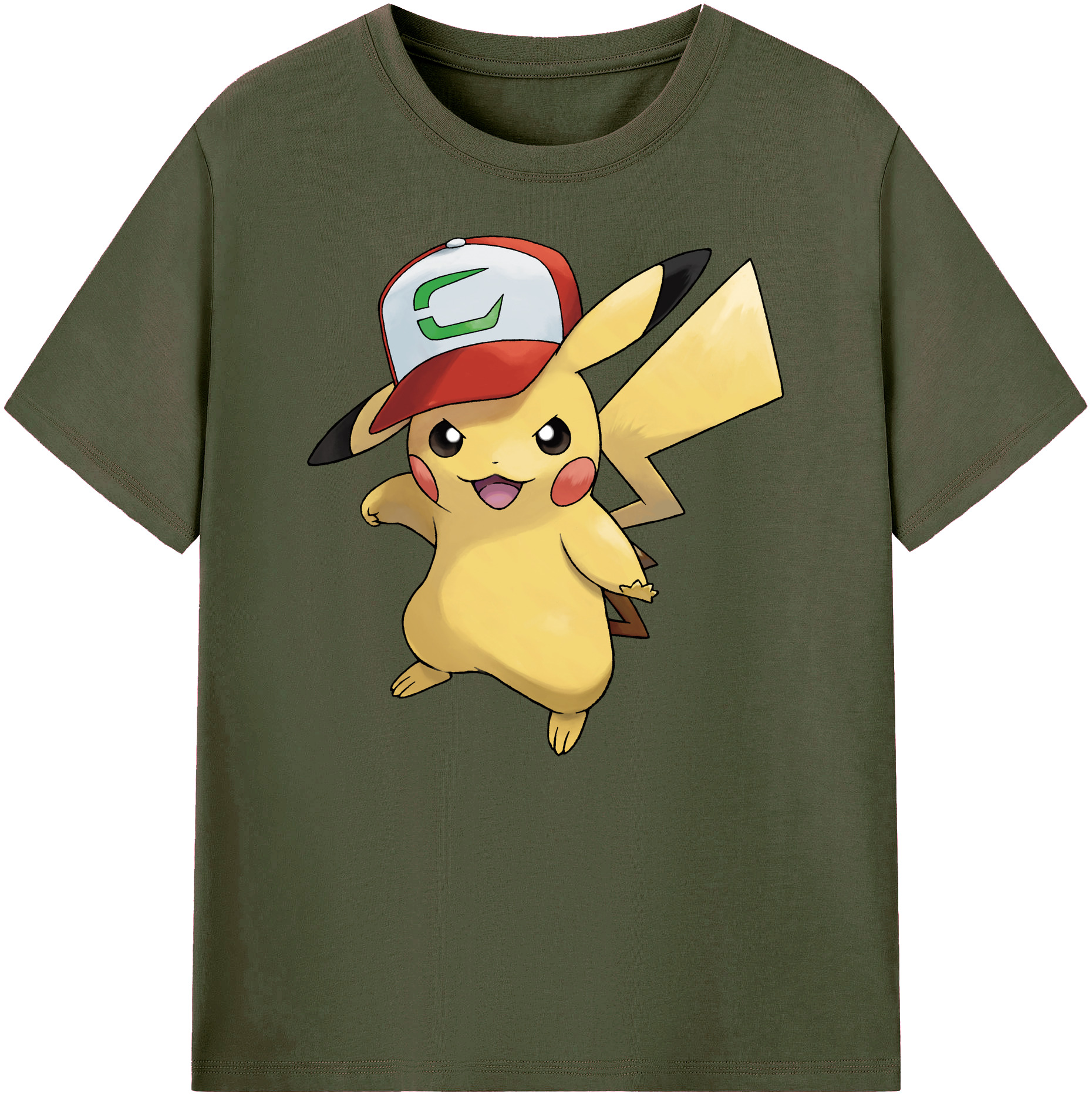 （画像用） ポケットモンスター Pokémon 綿100％ メンズ半袖Tシャツ｜肌触りやわらか＆通気性